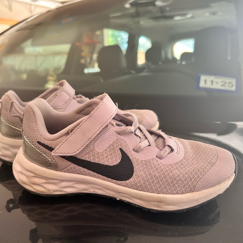 Nike Kids' Pink and Black Sneakers